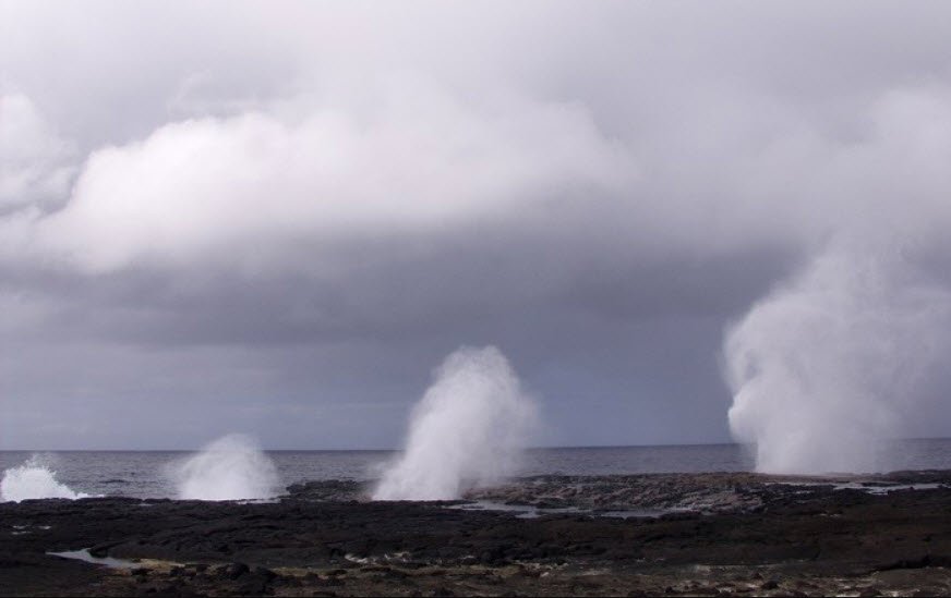Alofaaga Blowholes, Taga, Savai’i, Samoa